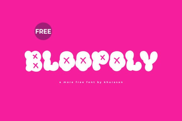 Bloopoly Font Review: A Cute Display Typeface for Campaigns