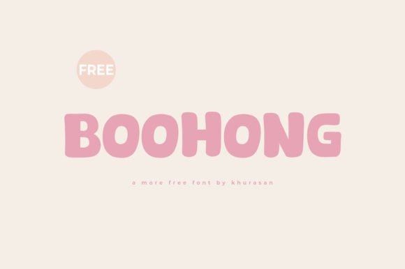 Boohong Font: Elevating Editorial Layouts