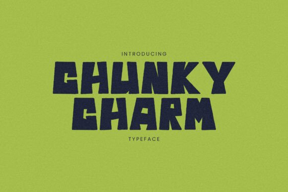 Chunky Carm: A Bold and Playful Display Font for Web Design