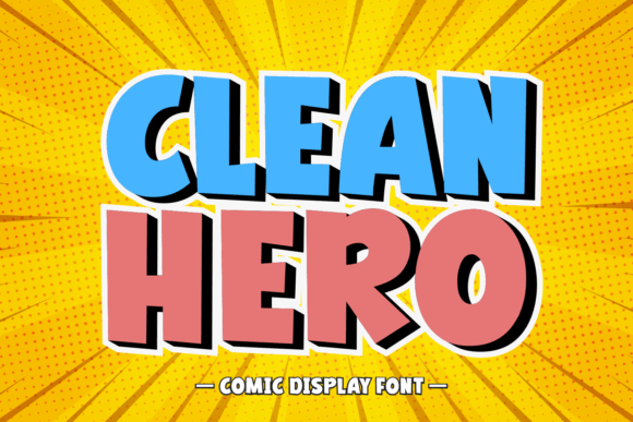 Clean Hero Font: Bold Display Type for Campaigns