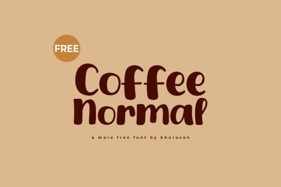 Coffee Normal Font: Cute Display Type for Crafts