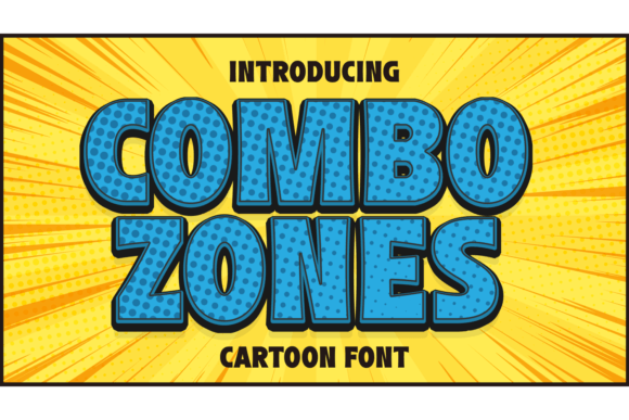 Combo Zones Font: A Bold Display Typeface for Editorial Impact