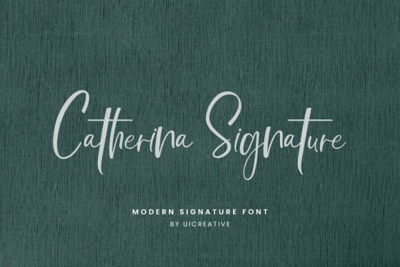 Elevate Your Brand with Catherina Signature Font