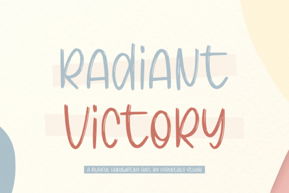 Enhance Your Brand with Radiant Victory Font