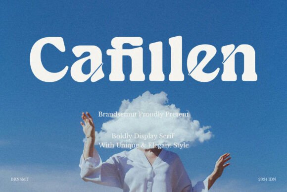 Experience Elegance with Cafillen: A Modern Serif Font