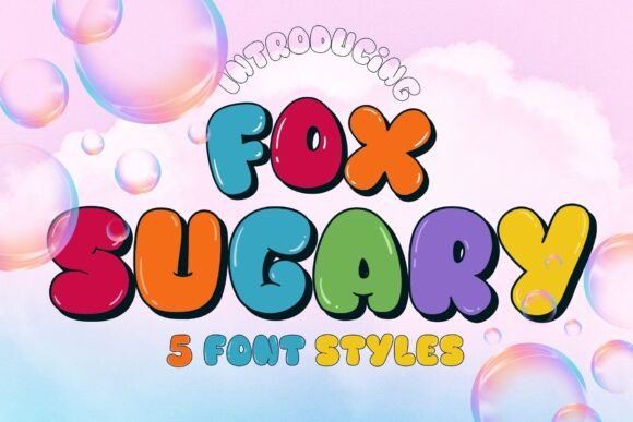 Fox Sugary Font: Adding Whimsy to Campaign Visuals