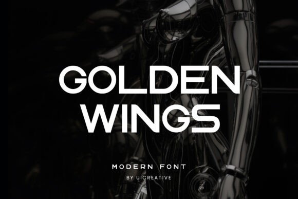Golden Wings Font: Elevating Small Business Branding