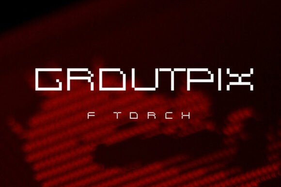 Groutpix F Torch Font: Bold Typography for Digital Campaigns