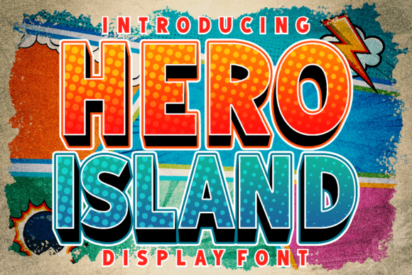 Hero Island Font: Bold Branding for Small Business