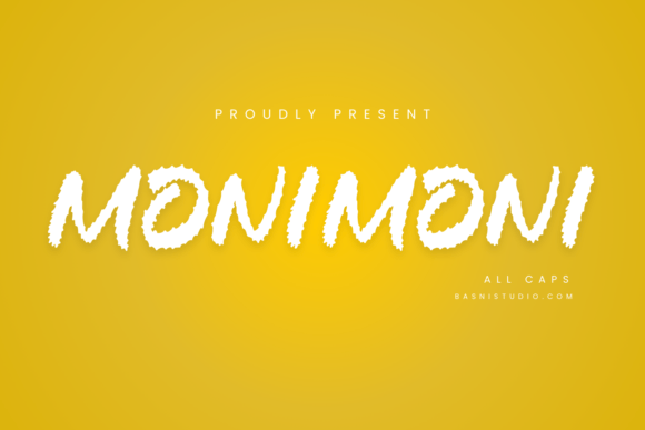 Monimoni: A Designerβs Take on This Display Font