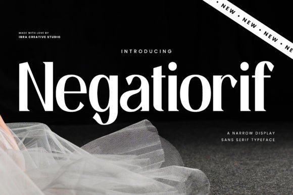 Negatiorif: A Designer’s Take on This Sans Serif