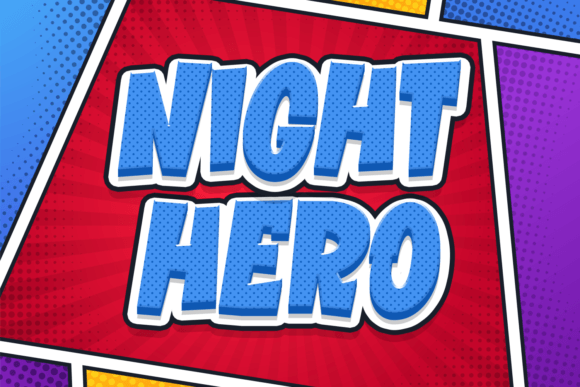 Night Hero Font: Testing a Playful Typeface for Branding