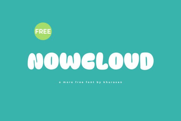 Nowcloud Font: Modern Display Type for Digital Campaigns