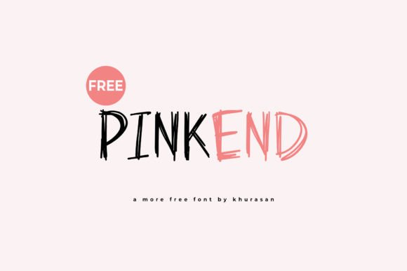 Pinkend Font: A Modern Brush Typeface for Makers