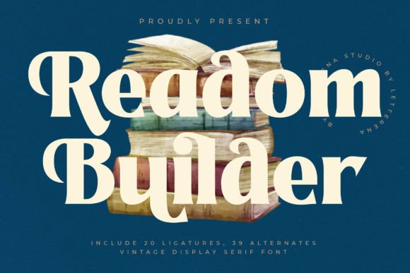 Readom Builder Font: Elevating Small Business Branding