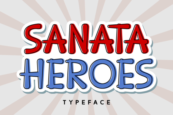 Sanata Heroes Font: Bold Comic Style for Digital Ads