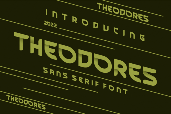 Theodores Font: A Modern Sans Serif for Editorial Design