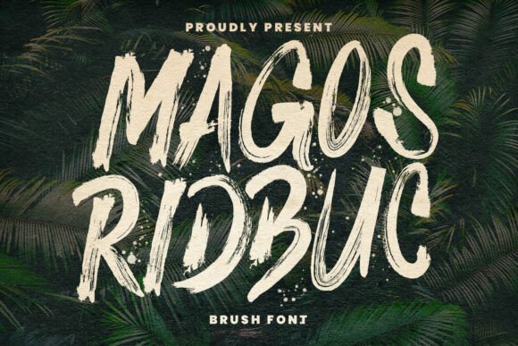 Transform Your Brand with Magos Ridbuc Font