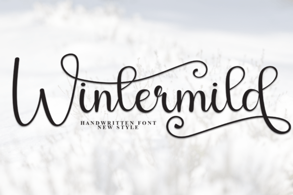 Wintermild: A Handwritten Font for Charming Branding